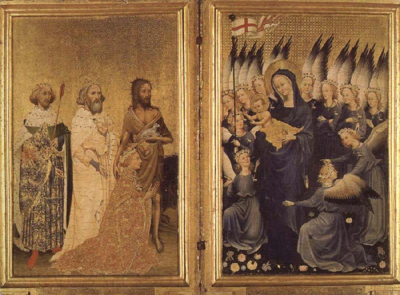 unknow artist the wilton diptych Norge oil painting art